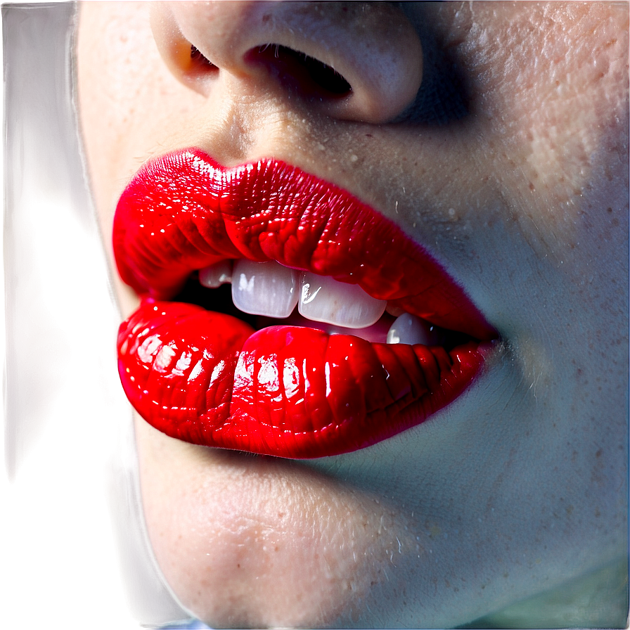 Red Lips With Tongue Out Png Ihu