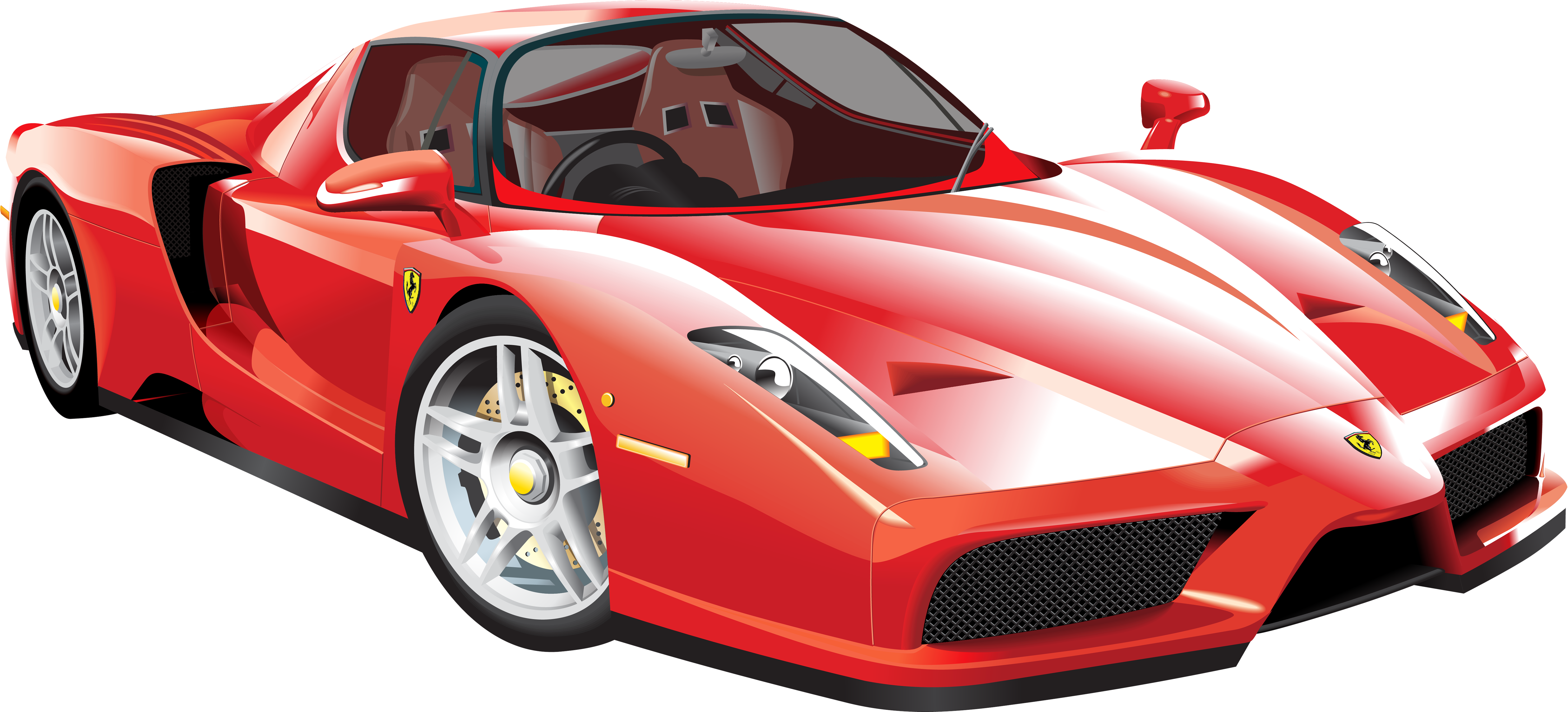 Red Luxury Sports Car Illustration.png