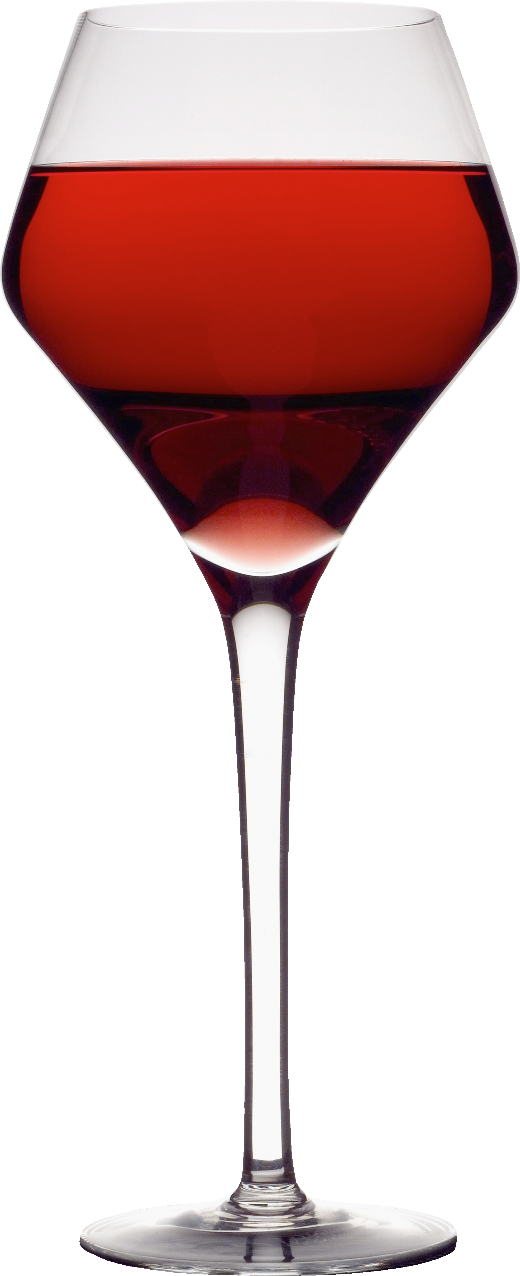 Red Martini Glass