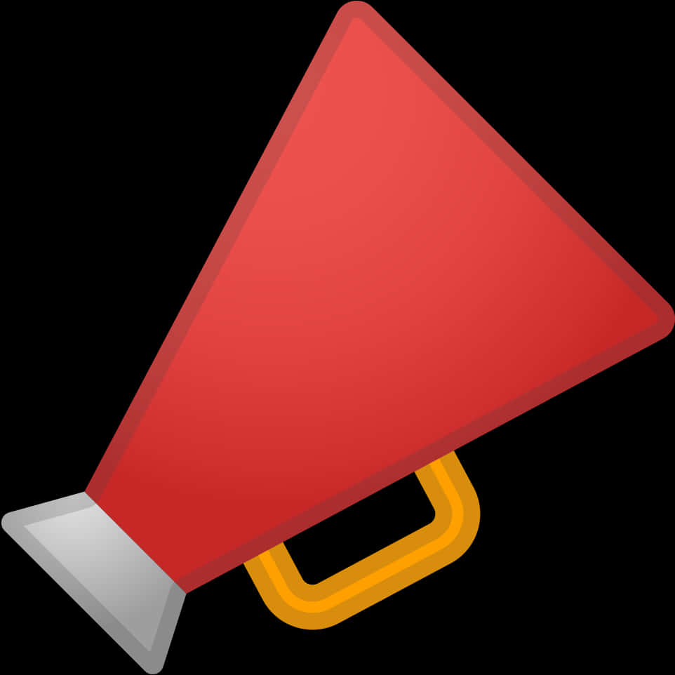 Red Megaphone Icon