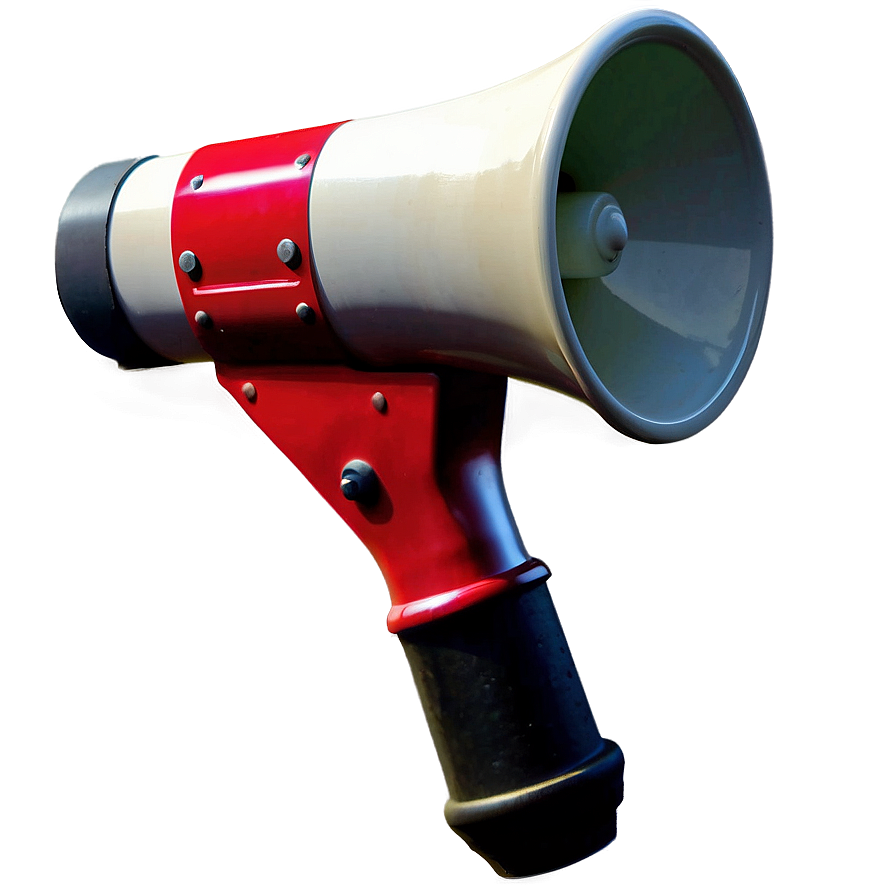 Red Megaphone Png 05252024