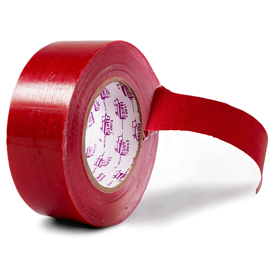 Red Packing Tape Png Yna