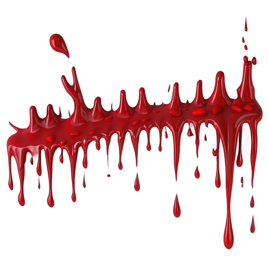 Red Paint Drip Splatter Png Udh