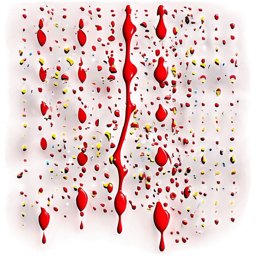 Red Paint Splatter Background Png Afo48