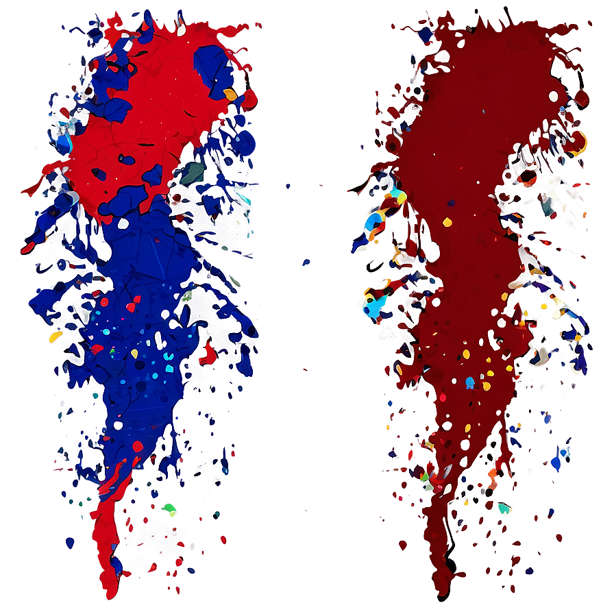 Red Paint Splatter Png 46