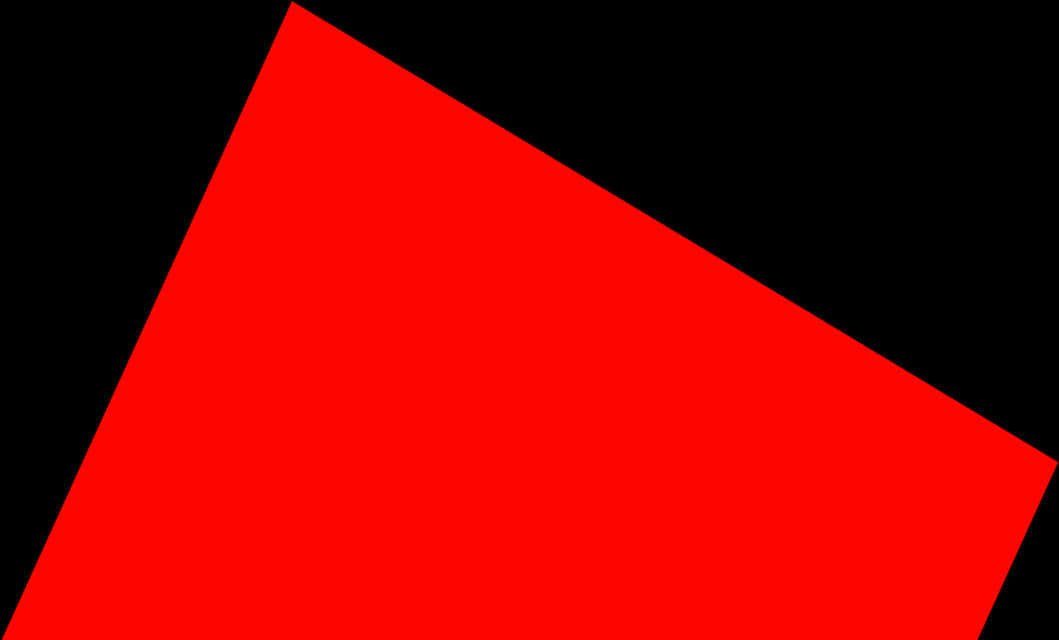 Red Parallelogram Black Background