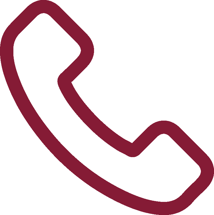 Red Phone Icon Simple