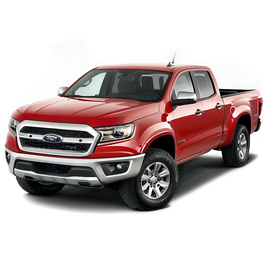 Red Pickup Truck Png 20