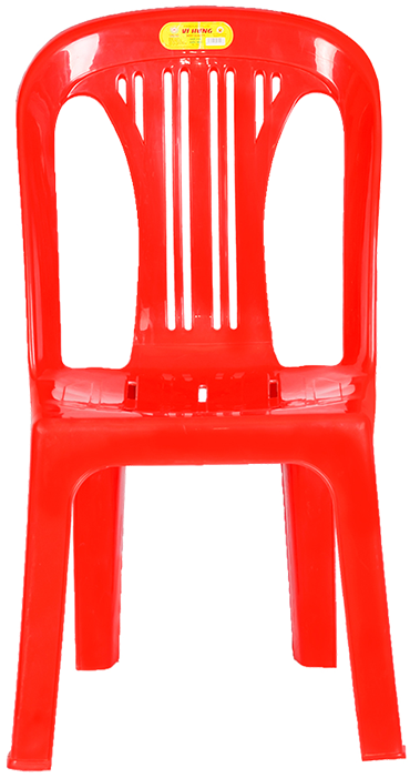 Red Plastic Chair Cheap Furniture