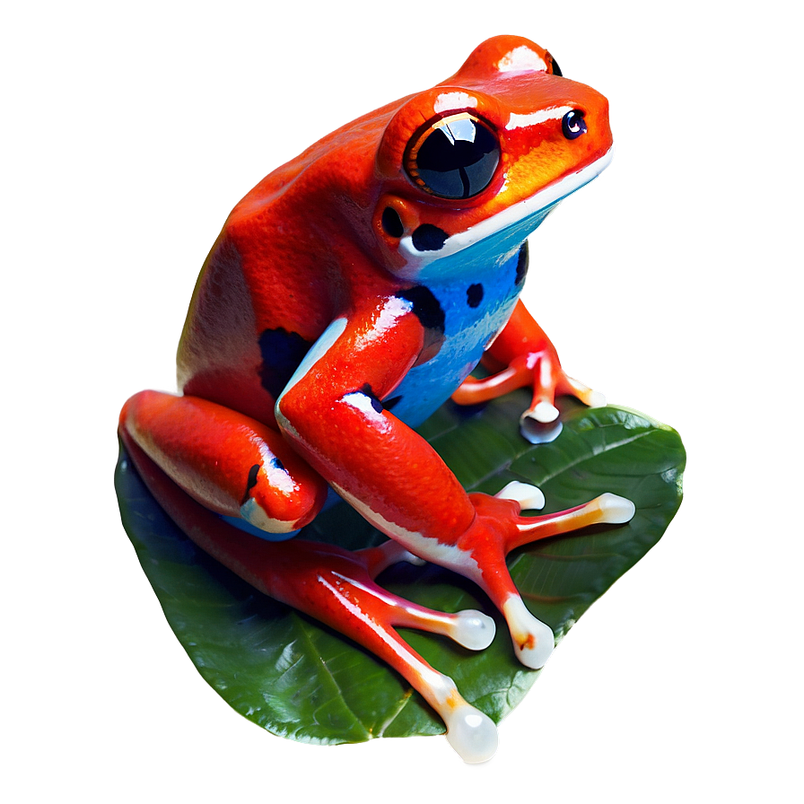 Red Poison Dart Frog Png 06132024