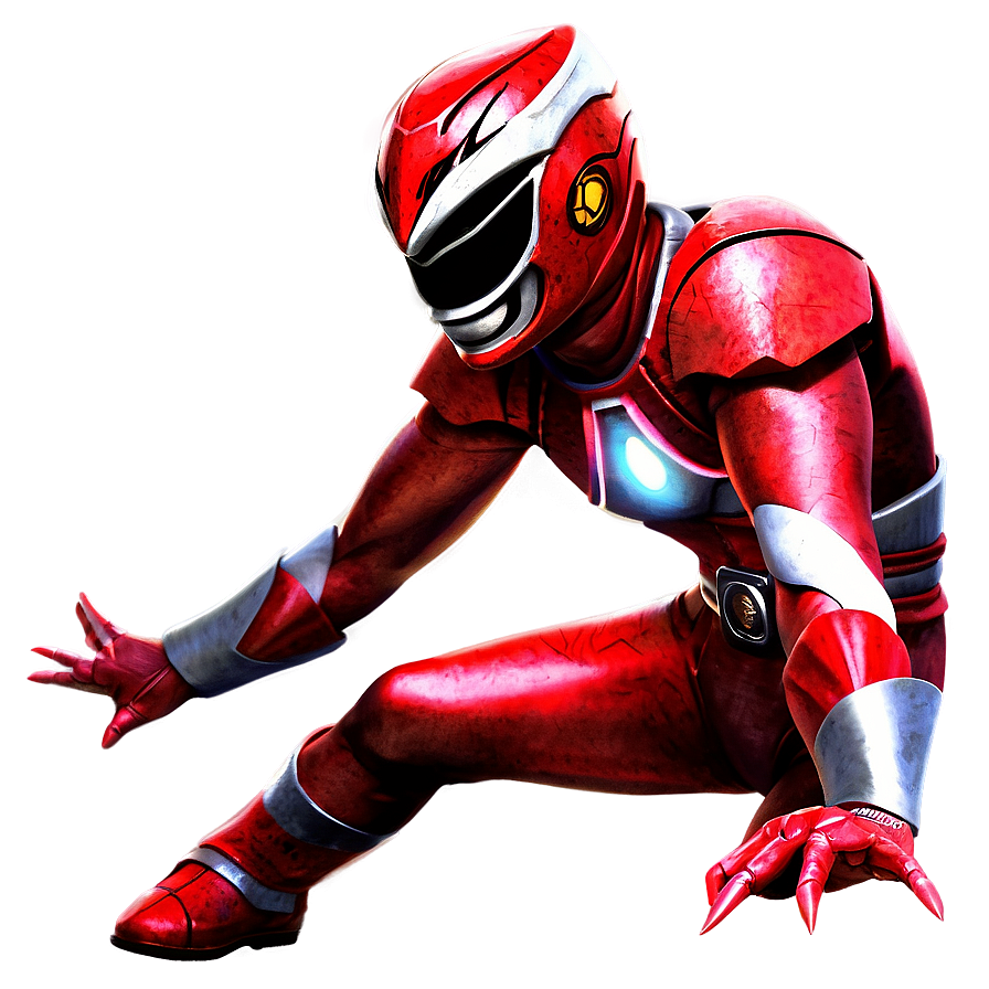 Red Power Ranger D