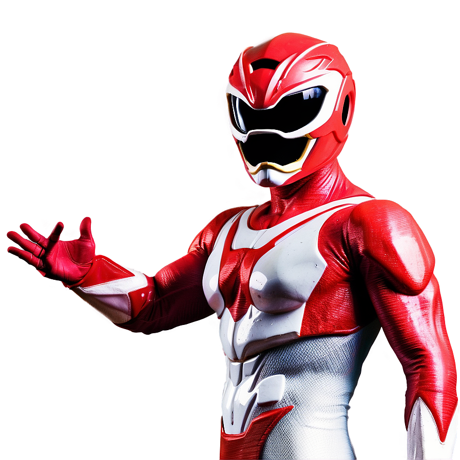 Red Power Ranger Morphing Png 06292024