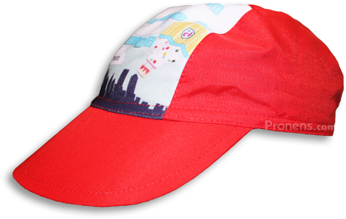 Red Promotional Cap Design