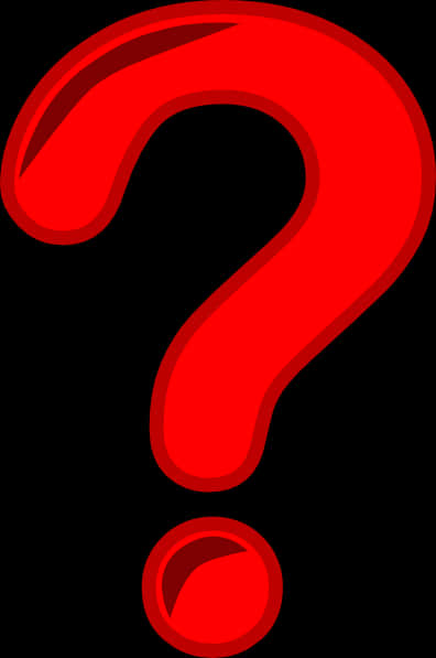 Red Question Mark Graphic