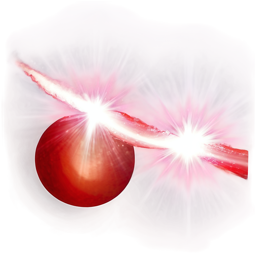 Red Radiant Light Flare Png Ulp1