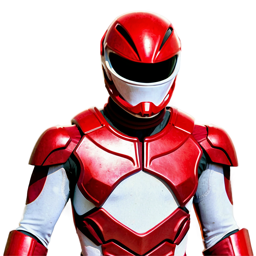 Red Ranger In Full Gear Png Ixn