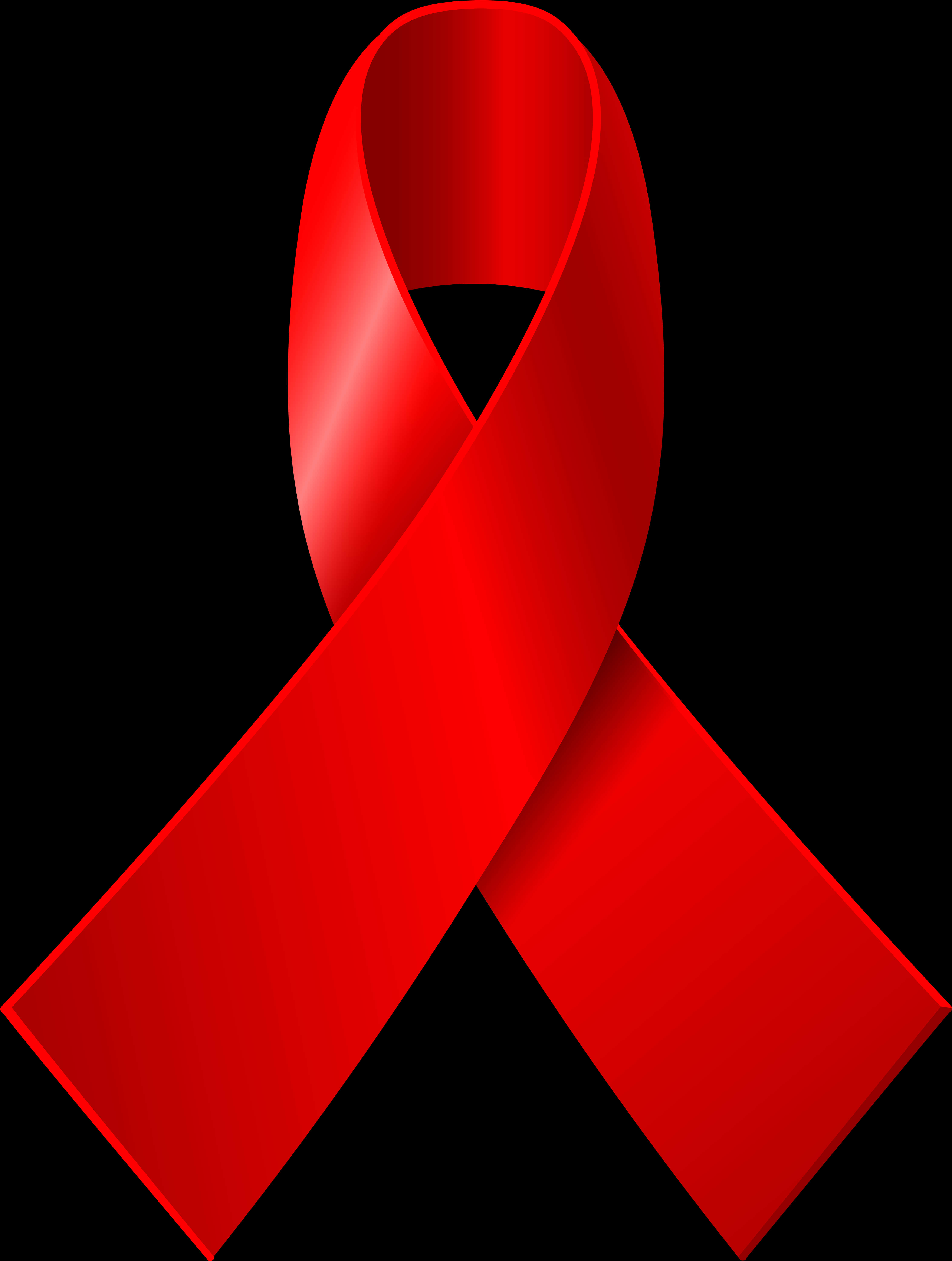 Red Ribbon Awareness Symbol