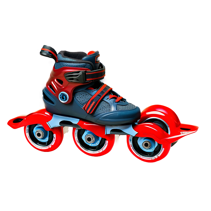 Red Rollerblades Png Wgp