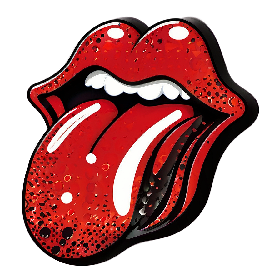 Red Rolling Stones Tongue Symbol Png 16