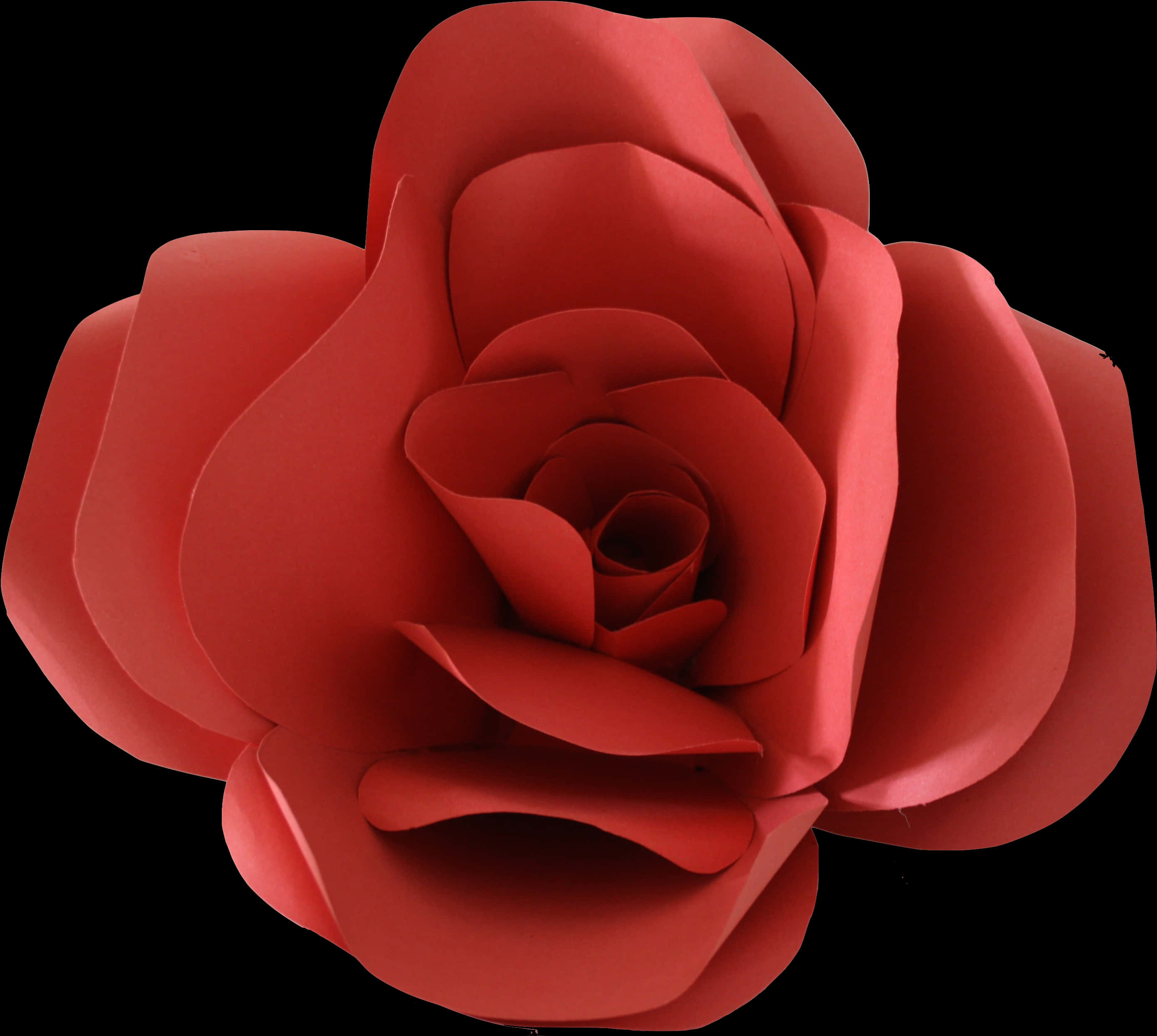 Red Rose Black Background