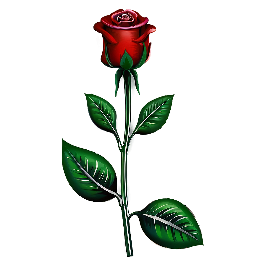 Red Rose Border Png 05242024