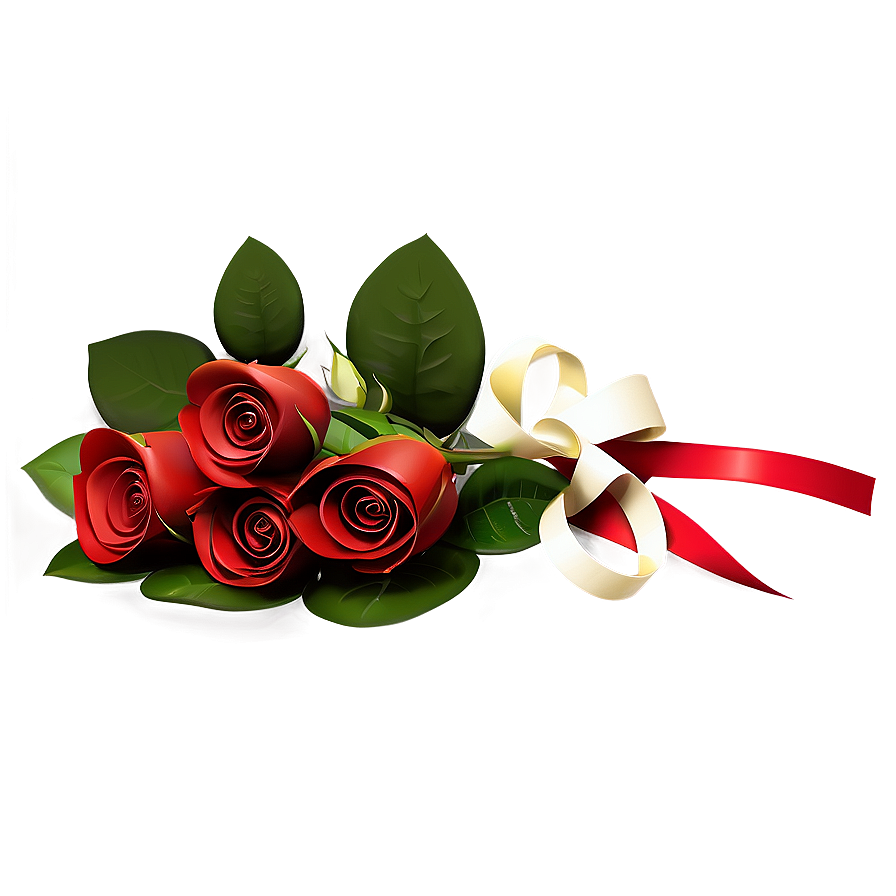 Red Rose Bouquet Png Tkp