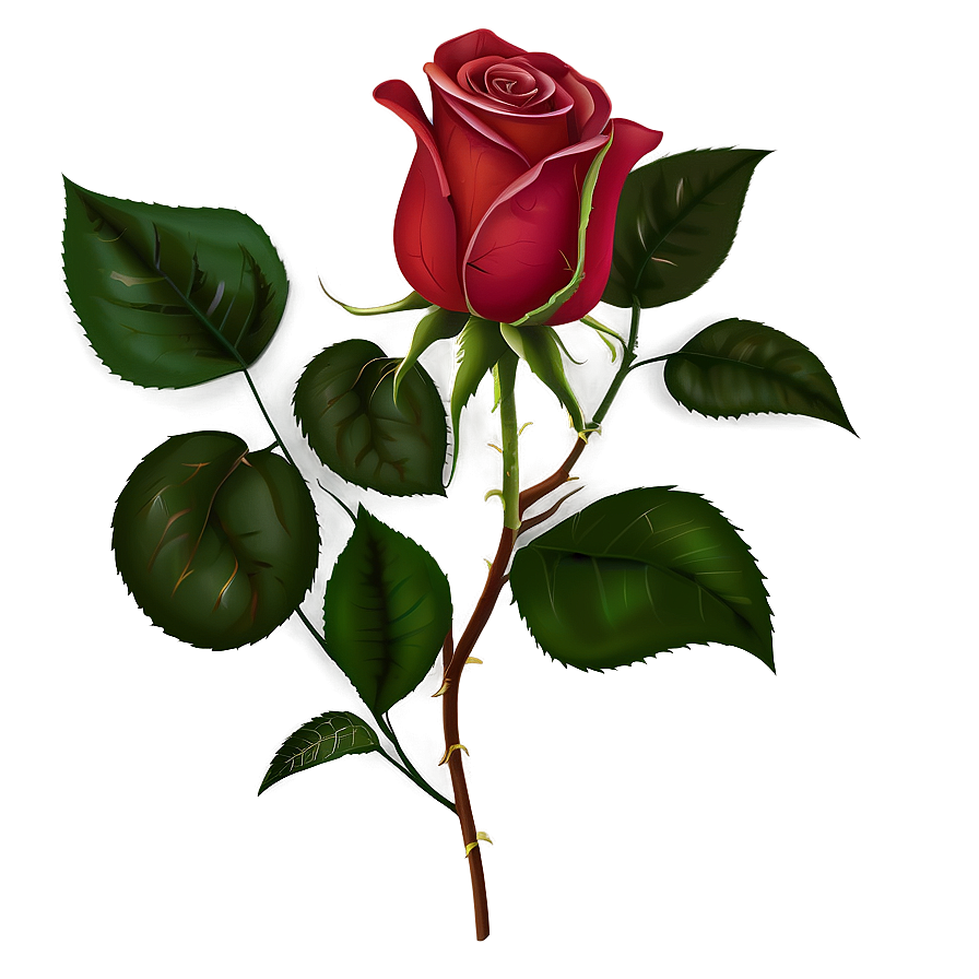 Red Rose Clipart Png 74