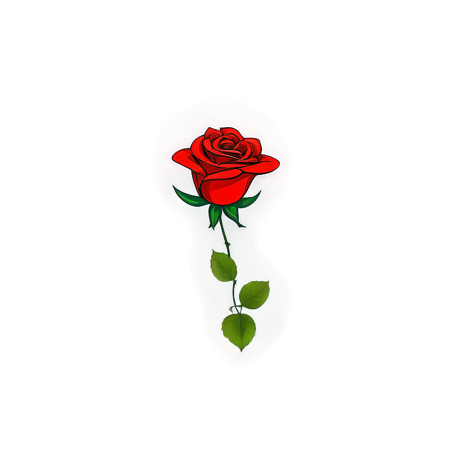 Red Rose Emblem Png 34