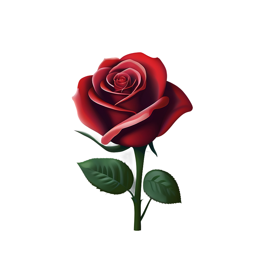 Red Rose Fade Png Fgd