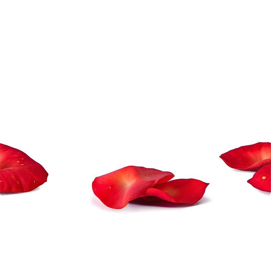 Red Rose Petals Png 06292024