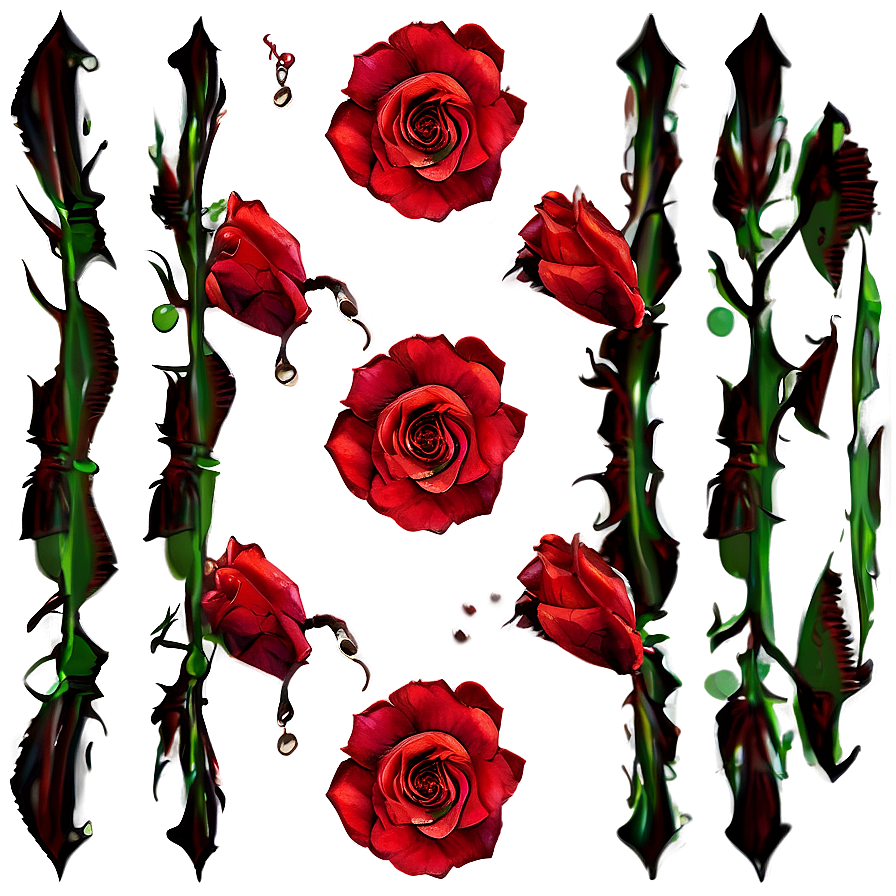 Red Rose Petals Png Dty97