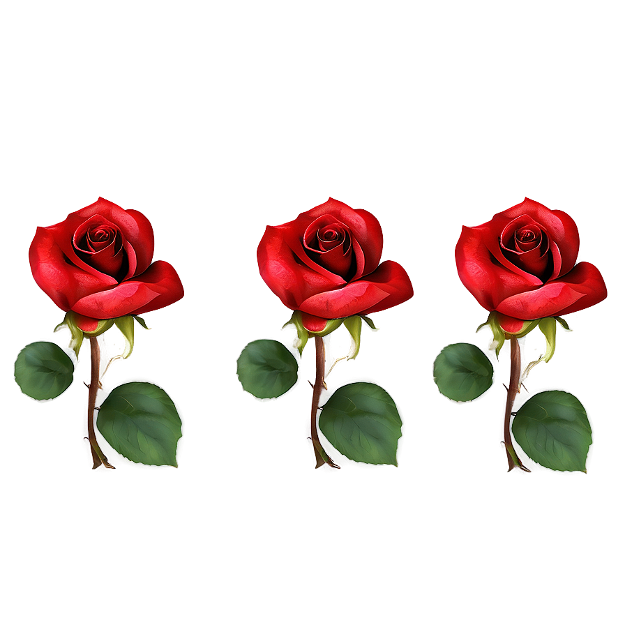 Red Rose Petals Png Uiw41