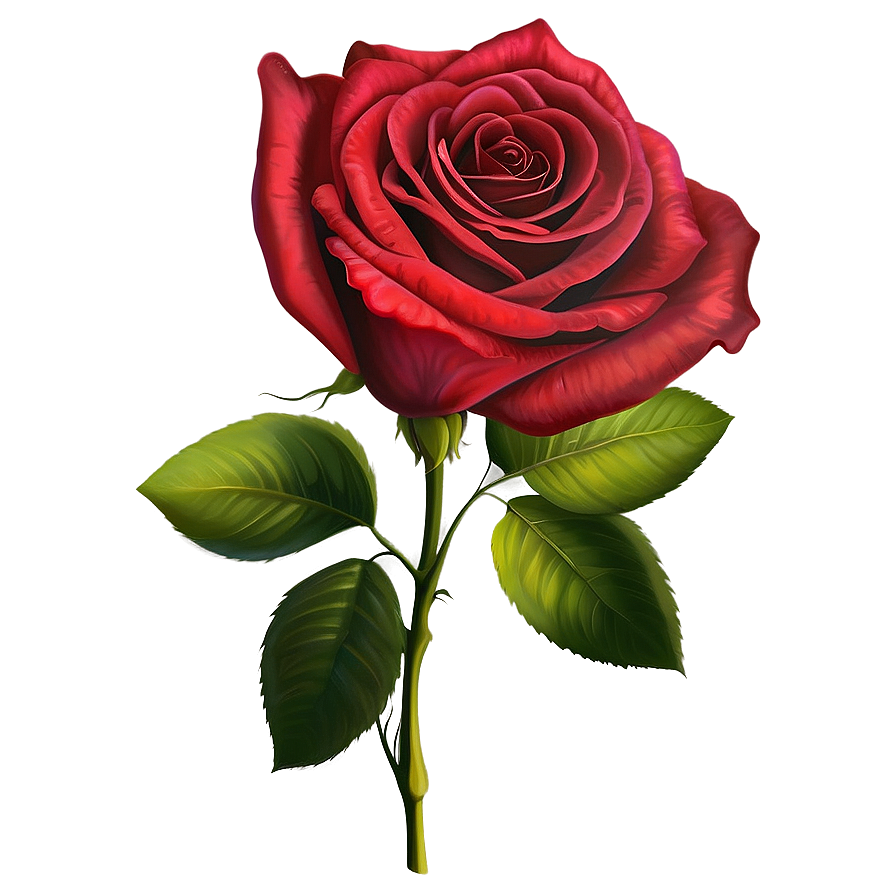 Red Rose Png Chu68