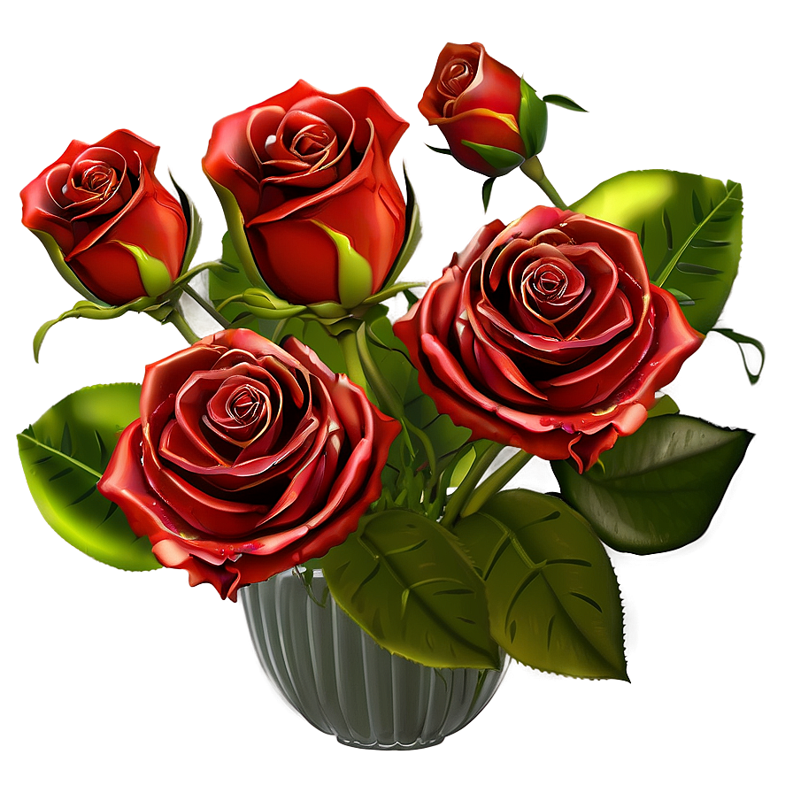 Red Roses Arrangement Png 06212024