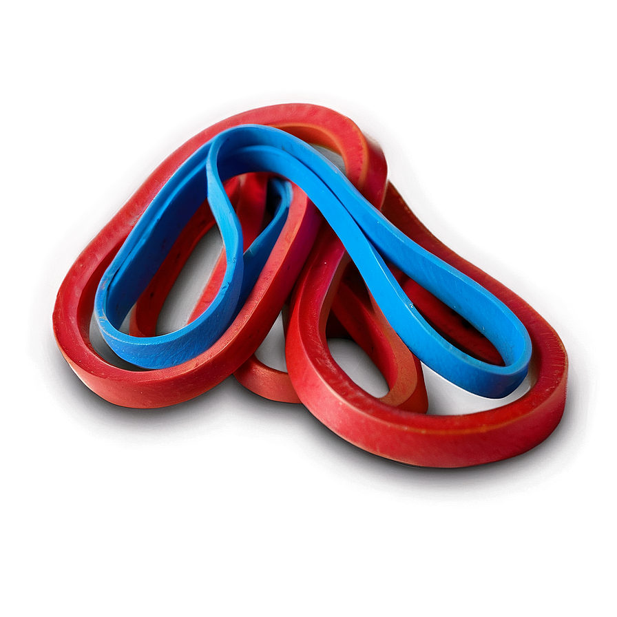 Red Rubber Bands Png 25