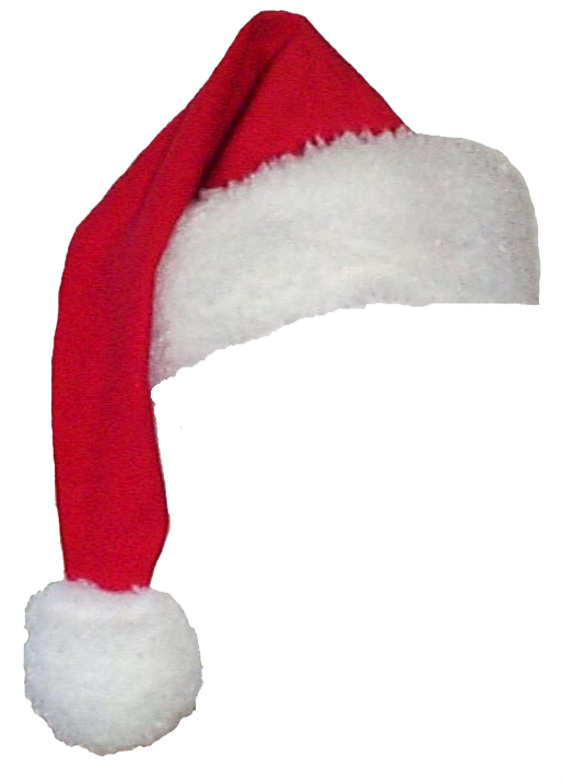 Red Santa Claus Hat Isolated