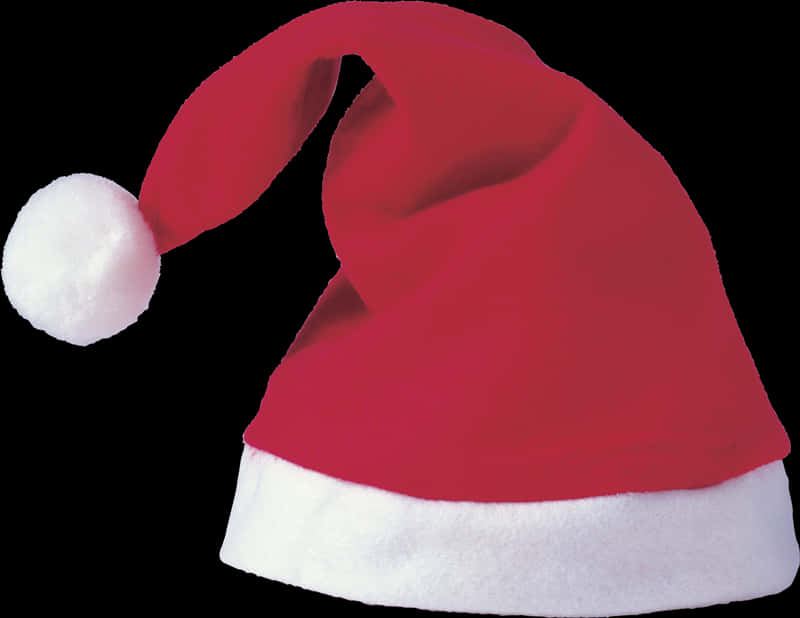 Red Santa Claus Hat Isolated