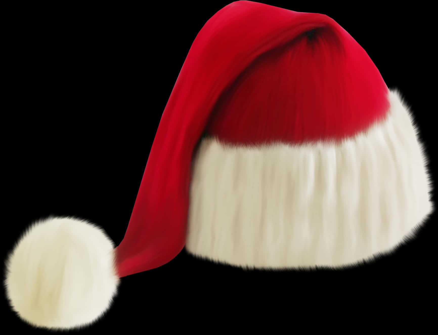 Red Santa Hat Isolated