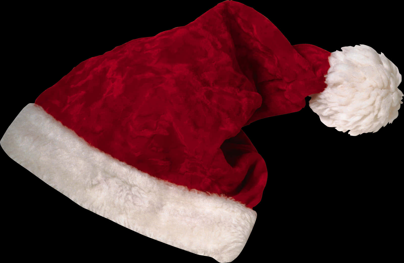 Red Santa Hat Transparent Background