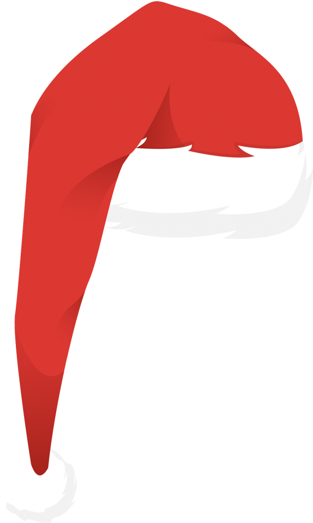 Red Santa Hat Transparent Background.png