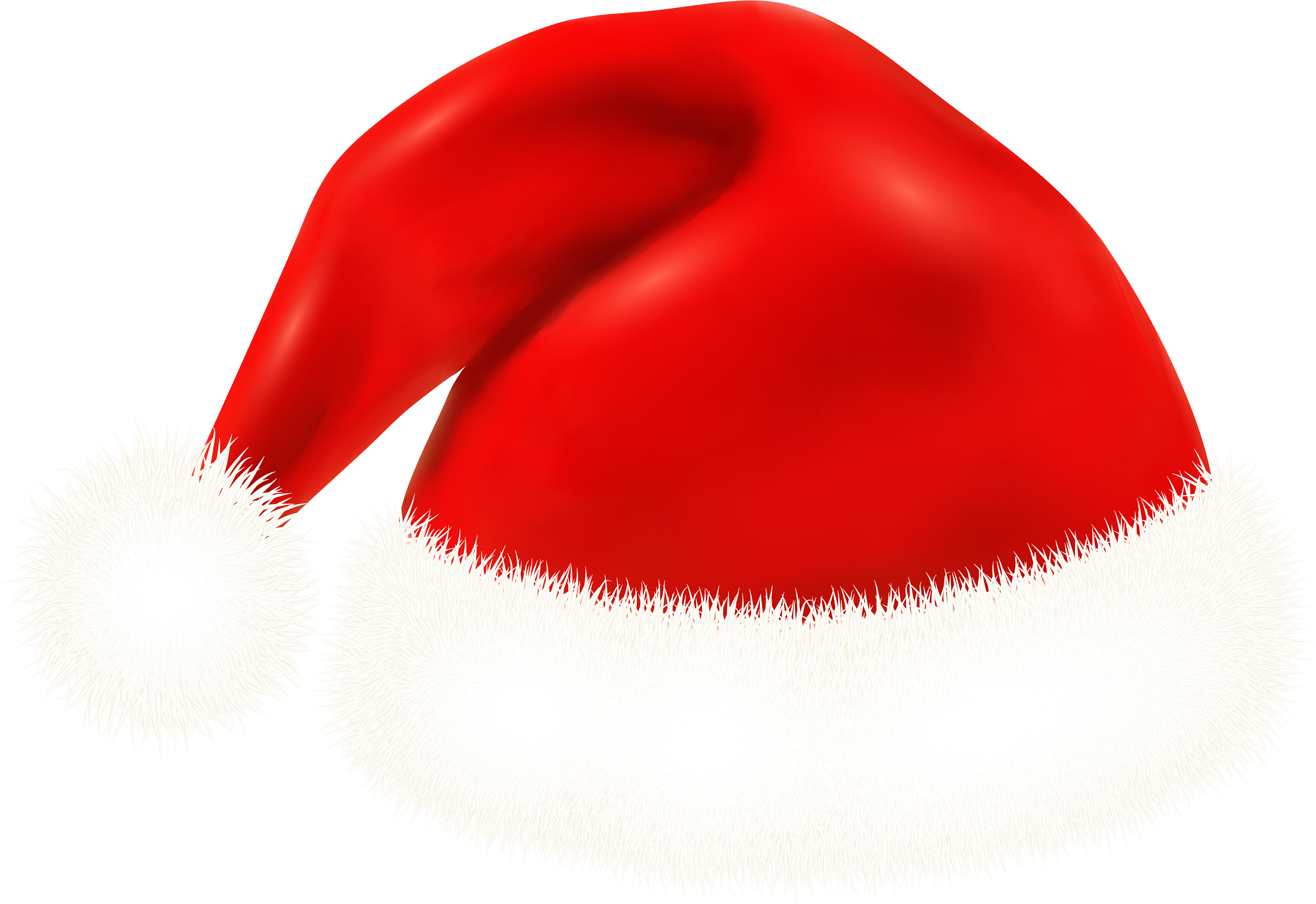 Red Santa Hat Transparent Background.png