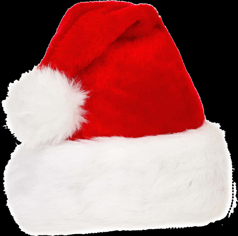 Red Santa Hat Transparent Background.png