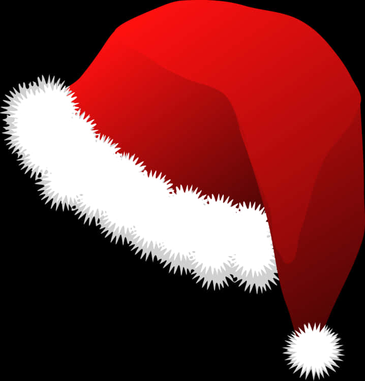 Red Santa Hat Transparent Background.png