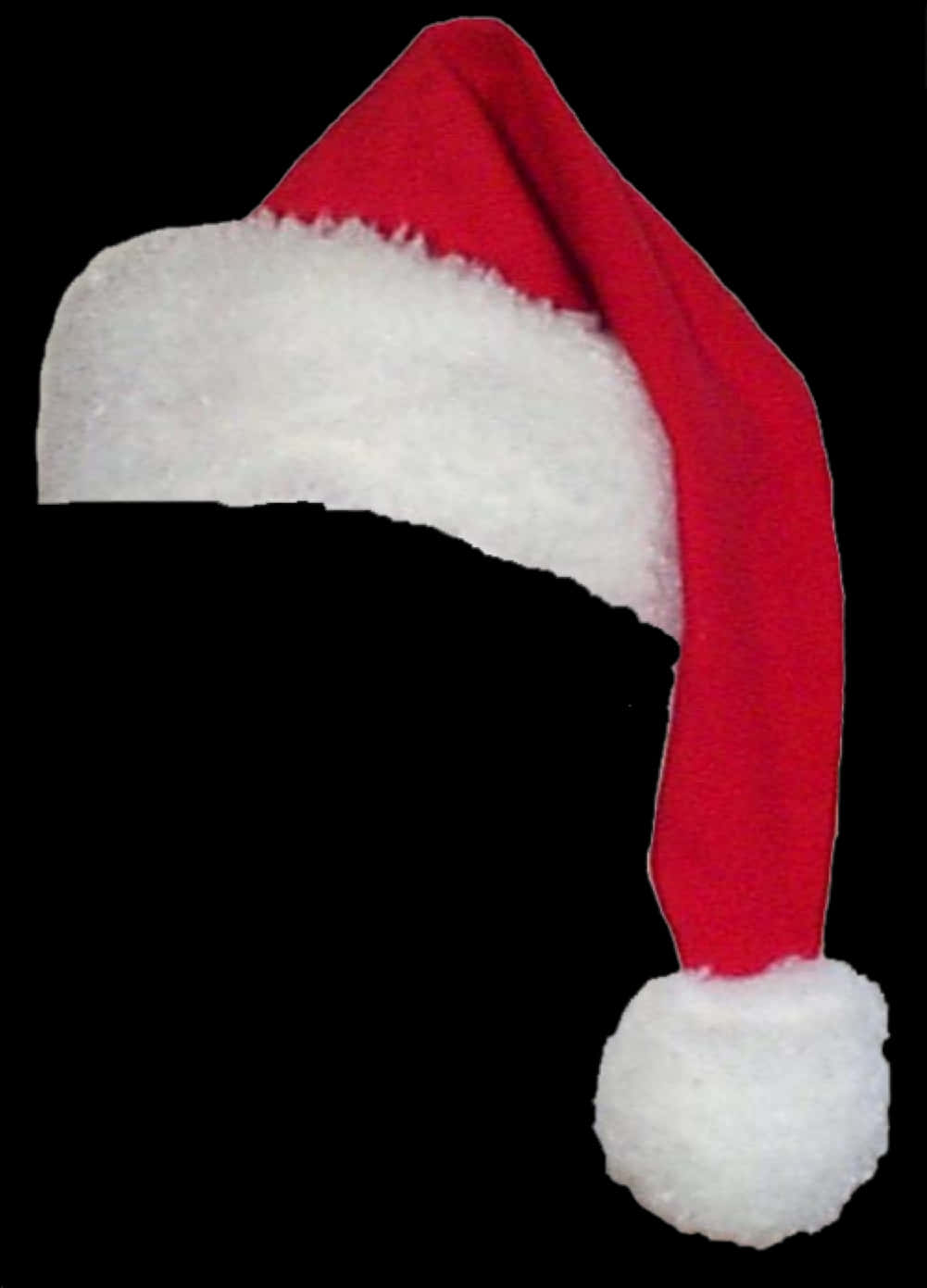 Red Santa Hat Transparent Background.png