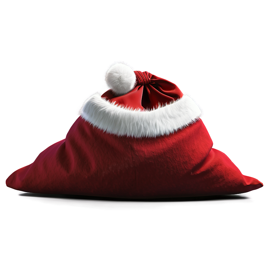 Red Santa Sack Png 96