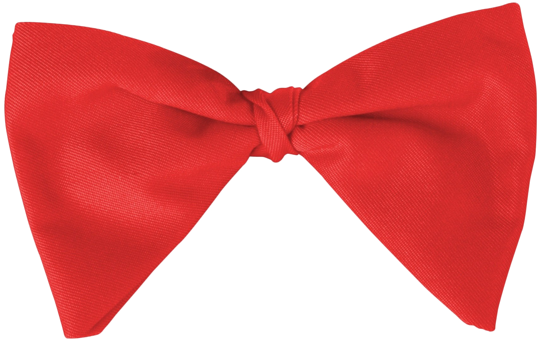 Red Satin Bow Tie