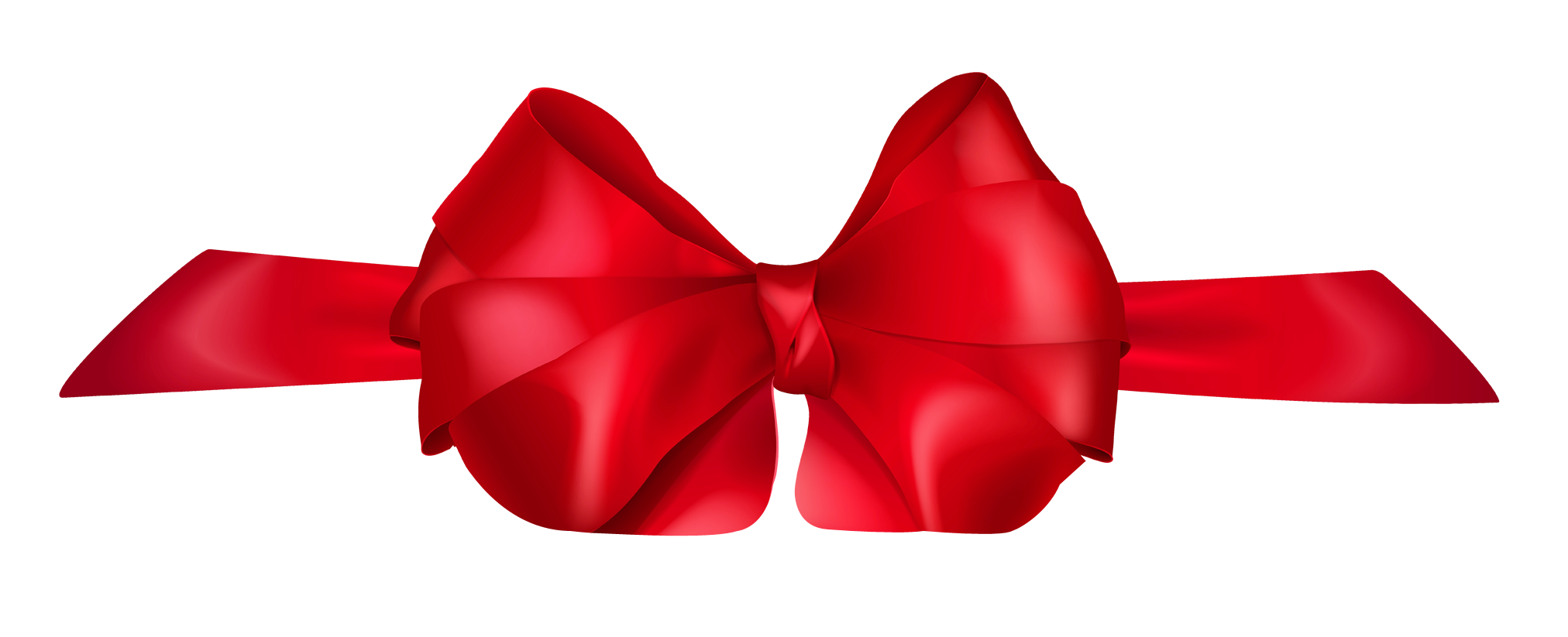 Red Satin Gift Bow