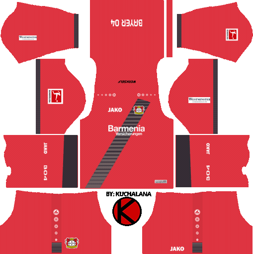 Red Soccer Jersey Template Design