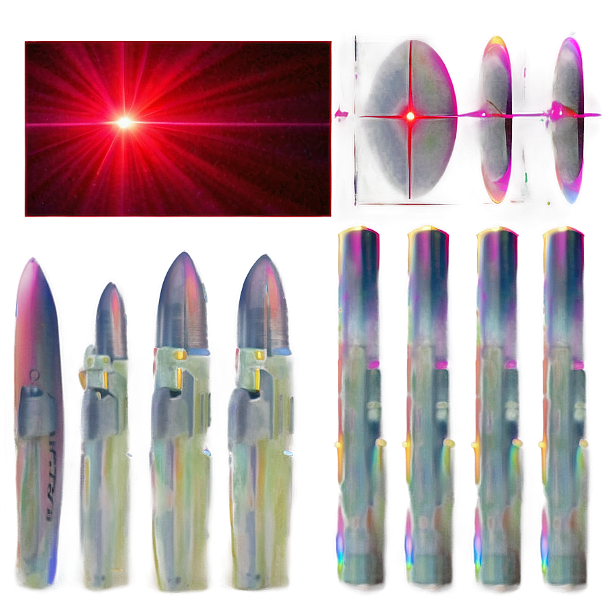 Red Spectral Lens Flare Png Qvk