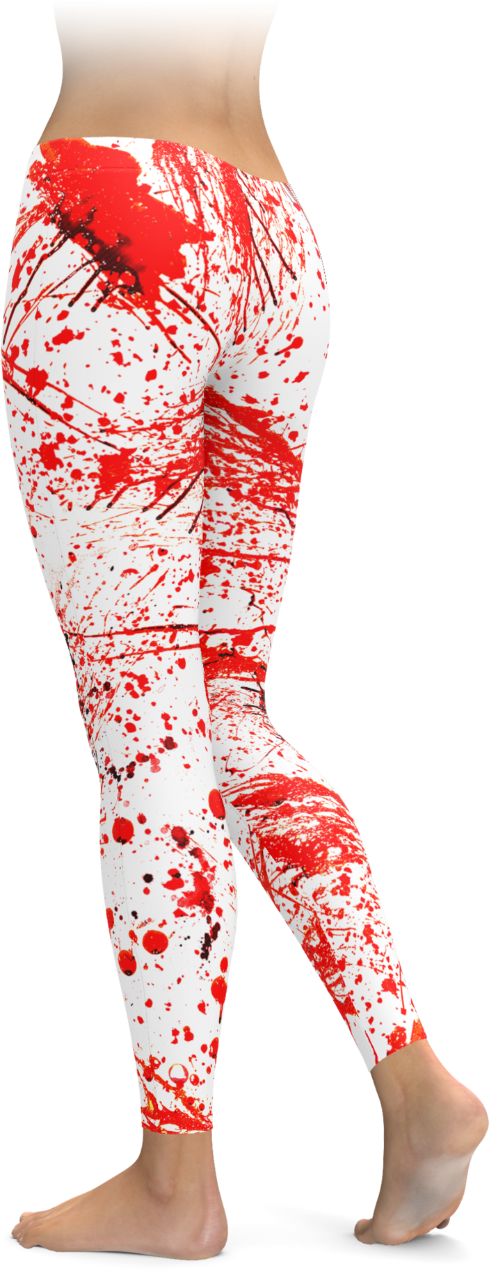 Red Splatter Leggings